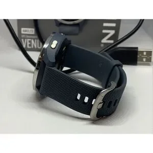 Garmin 62A020364 Unisex Gray Rubber Strap Digital Black Dial Smartwatch WAT38 Garmin 62A020364 Unisex Gray Rubber Strap Digital Black Dial  main image 4